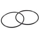 10 x Black 52 mm OD 2 mm Thickness Nitrile Rubber O-ring Oil Seal Seals U9P4