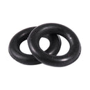 10 pieces black rubber flexible O ring oil seal Sealing 8.6 x 5 x 1.8mm L6N8