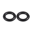 10 pieces black rubber flexible O ring oil seal Sealing 8.6 x 5 x 1.8mm L6N8