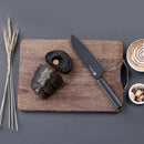 HUOHOU 2PCS/Set  Cool Black Stainless Steel Knife Nonstick Knife Set 7inch Anti-Bacteria Kitchen Chef Knife Slicing Knife From Xiaomi Youpin