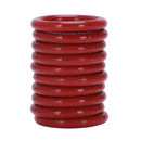 10 pcs 26 mm x 19 mm x 3.5 mm Red Silicone O Ring Shank Seals P1C3
