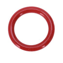 10 pcs 26 mm x 19 mm x 3.5 mm Red Silicone O Ring Shank Seals P1C3