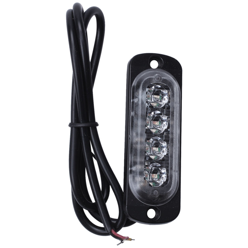2 x 4 LED Car Truck Vehicle Emergency Recovery Flash Strobe Breakdown Light T6P6