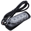 2 x 4 LED Car Truck Vehicle Emergency Recovery Flash Strobe Breakdown Light T6P6