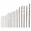 Drillpro HD1 Mini Hand Drill with Chuck and 20pcs 0.3-1.6mm Straight Shank Twist Drill Bits Set