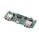 LED Dual USB 5V 2.1A Micro USB Input Power Bank 18650 Battery Charger Board Overcharge Overdischarge Short Circuit Protection