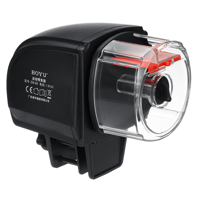 ZW-82 Digital LCD Automatic Aquarium Fish Feeder Fish Tank Food Dispenser Timer