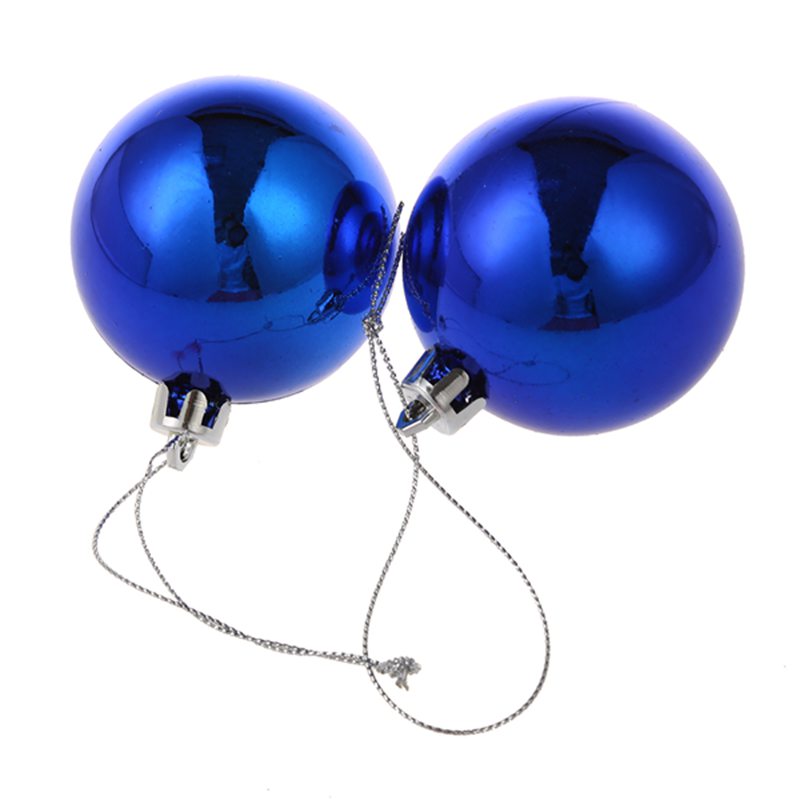 1 x Box Christmas Tree Ball Ornament Hanging Baubles Decorations for Xmas P Y4G9