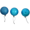 24pcs Xmas Decorative 6cm New Year Christmas Tree Decorations Christmas Bal D8H5