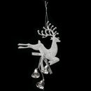 1PCS Reindeer Home Christmas Tree Ornament Deer Hanging Pendant With Bells
