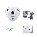 ESCAM Shark QP180 960P IP WiFi Camera 360 Degree Fisheye Panoramic Infrared Support VR Camera