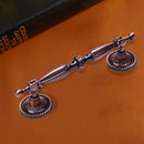 12.45 cm length with flower design furniture handle door handle, copper col X9E8