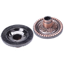 12.45 cm length with flower design furniture handle door handle, copper col X9E8