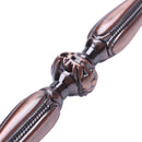 12.45 cm length with flower design furniture handle door handle, copper col X9E8