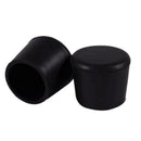 Rubber feet for walking aids Stool Chair top rubber feet, Black, 6 pieces C5H1