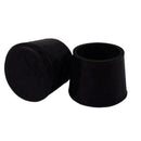 Rubber feet for walking aids Stool Chair top rubber feet, Black, 6 pieces C5H1