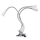 40CM E27 Three Heads Bulb Adapter Lampholder Clip With Switch for Grow Plant Light Bulb