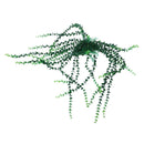 40cm Aquarium aquascaping Green artificial plant with ceramic base