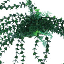 40cm Aquarium aquascaping Green artificial plant with ceramic base