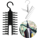 360 Degree Rotatable Adjustable Belt Hanger Tie Rack Scarf Holder
