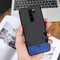Bakeey Luxury Fabric Splice Soft Silicone Edge Shockproof Protective Case For Xiaomi Redmi Note 8 Pro