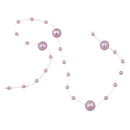 5 Meters Fishing Line Artificial Pearls Beads Chain Garland Flowers Wedding Q3N5
