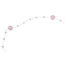 5 Meters Fishing Line Artificial Pearls Beads Chain Garland Flowers Wedding Q3N5