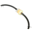 6mm Gas Fuel Filter Pipe Hose Line With 4 Clips Motorcycle Pit Dirt Bike