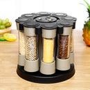 MEIGAR 8 Bottles Spice Storage Rack Stand Holder Home Kitchen Organizer Shelf