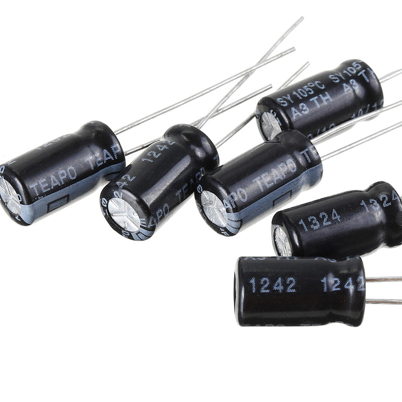 215pcs Electrolytic Capacitor Assortment Kit Set Box