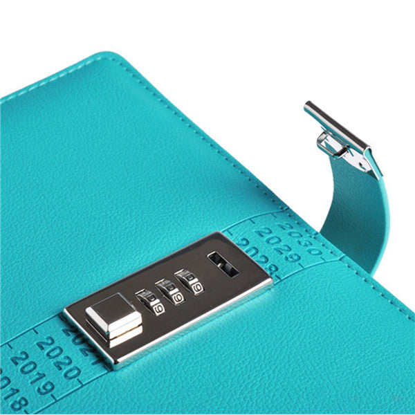 Leather Diaries Journal Notebook Secret Diary With Lock Password Lined