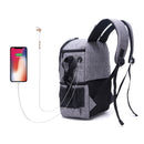 Water-resistant Anti-Theft Camera Bag Backpack Charge Earphone Hole for DSLR Camera Lens Tripod