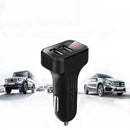 Bakeey 2.1A Dual USB LED Display  Fast Charging Car Charger For iPhone X XS HUAWEI P30 Oneplus 7 XIAOMI MI9 S10 S10+