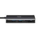 Kawau H330 5-IN-1 Type-C to 2-Port USB3.0 PD3.0 OTG Hub SD TF Card Reader