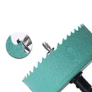 Drillpro 45-100mm M42 HSS Hole Saw Cutter Aurora Green Metal Tip Drill For Aluminum Iron Wood Drilling
