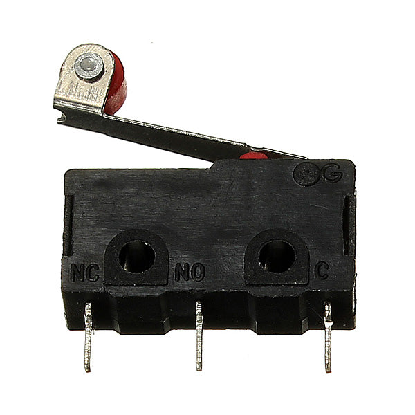 30Pcs KW12-3 Micro Limit Switch With Roller Lever 5A 125V Open/Close Switch