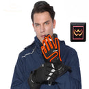 WARMSPACE WS-GA680B 5Modes Waterproof Windproof Electric Heated Gloves Outdoor Skiing Riding Touch Screen Gloves Winter Warm Glove-S/L