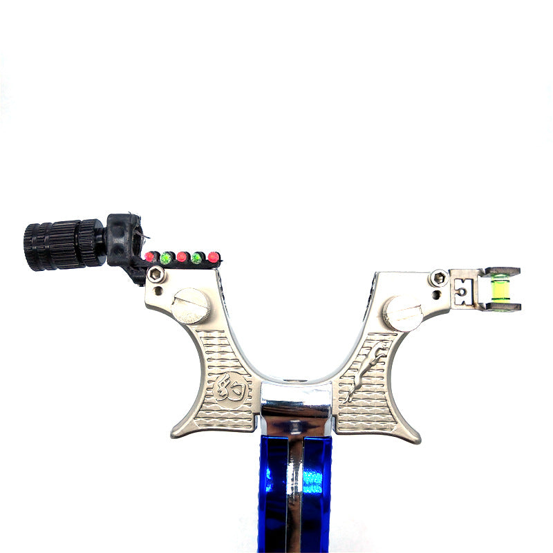 Cheetah Sling-shot Shooting Fish Level Night Vision Sight Alloy Flat leather Sling