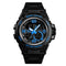SKMEI 1517 Distance Call Message Reminder 5ATM Remote Camera Luminous Dual Display Digital Watch Smart Watch