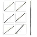 12pcs Saw Blade Hacksaw blade Woodworking Cutting Saw Blade for Adjustable Jewlery Saw Frame