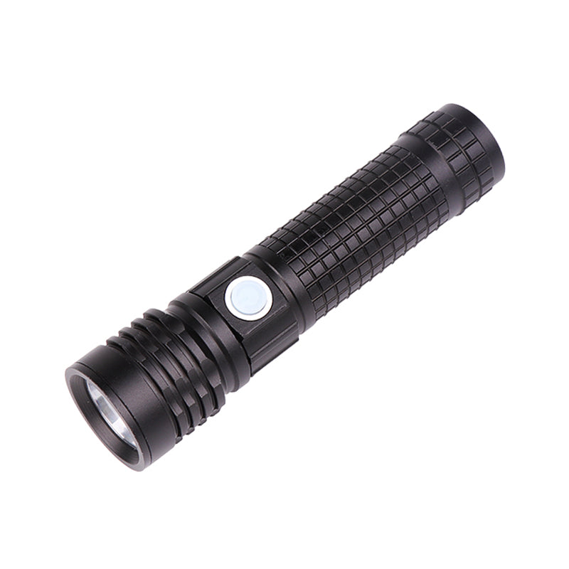 XANES 5001 3 in 1 T6+COB+XPE LED 3 Modes Detachable Head Flashlight USB Rechargeable Magnet Tail Work Light Set