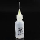 2Pcs 50ml Needle Tip Soldering Liquid Flux Alochol Oil Dispenser Plastic Bottle