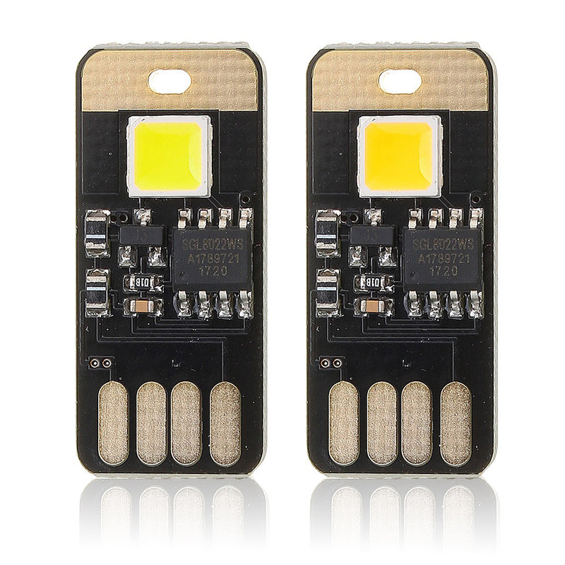 Mini Touch Switch USB Mobile Power Camping 0.5W LED Rigid Strip Light Night Lamp DC5V