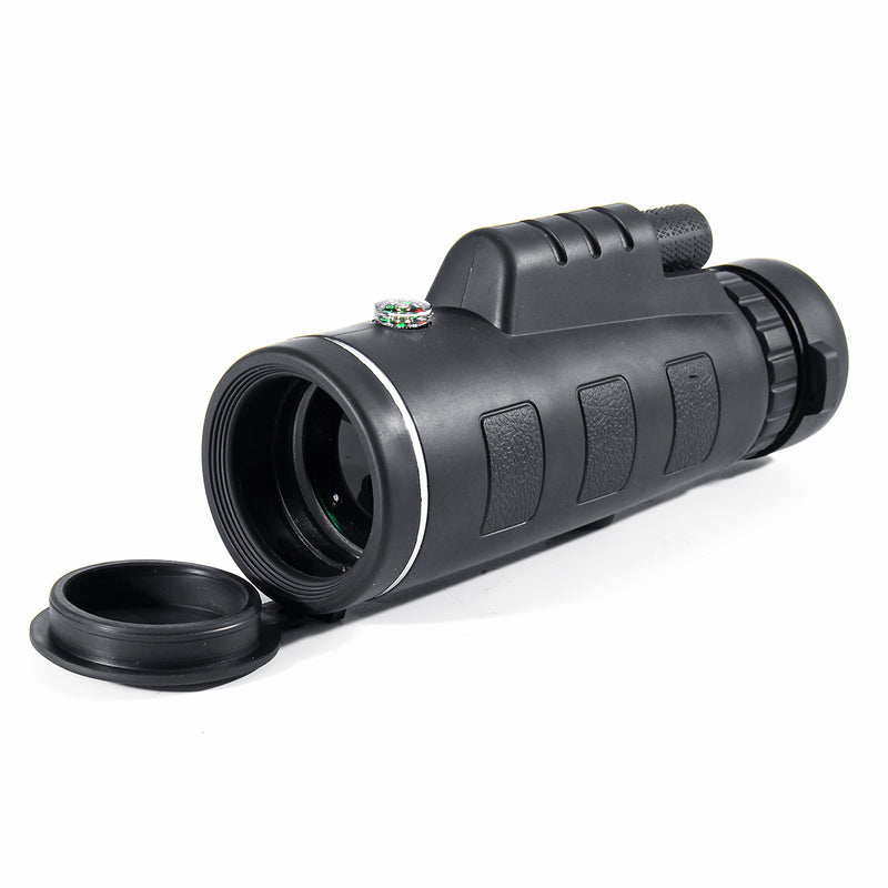 40x60 Monocular HD Optic BAK4 Day Night Vision Telescope With Tripod Phone Clip Holder