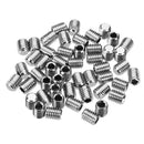 Suleve MXSR2 50pcs Stainless Steel Socket Hex Set Screw M4 M5 M6 M8 for Inside Cornor Joint