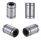 4Pcs Anet LM8UU Linear Ball Bearings 8mm Bore Dia 15mm OD 24mm Length Rubber Linear Ball Bearing Bushing for 3D Printer