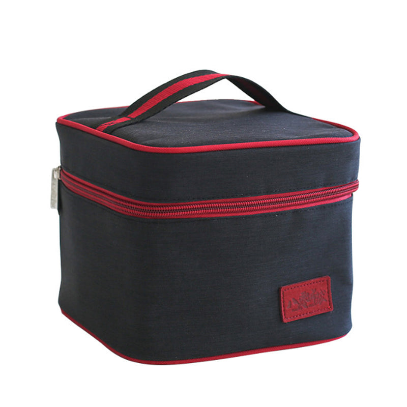 300D Oxford Picnic Bag Aluminum Film Insulated Thermal Cooler Lunch Box Bag Storage Bag