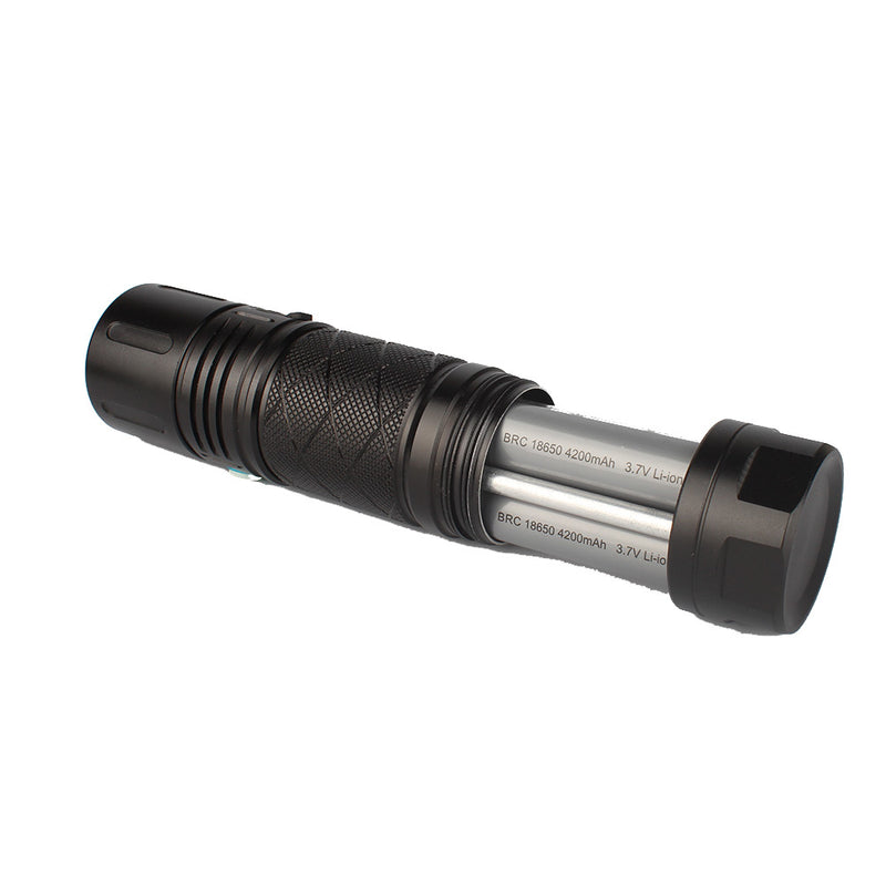 XMUND XD-FL6 SST40 2800LM Super Brignt 500m Long Range USB Rechargeable 18650 LED Flashlight
