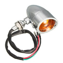 Pair Turn Signals Light For Harley Cruiser Chopper Honda/Suzuki/Kawasaki/Yamaha