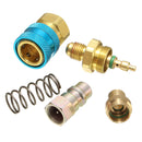 Car Air Conditioner Red High and Blue Low R134A Quick Coupler Adapter